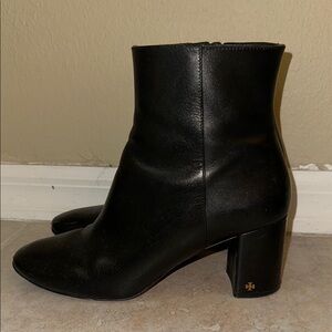 Tory Burch Leather Booties 10 1/2 Women’s